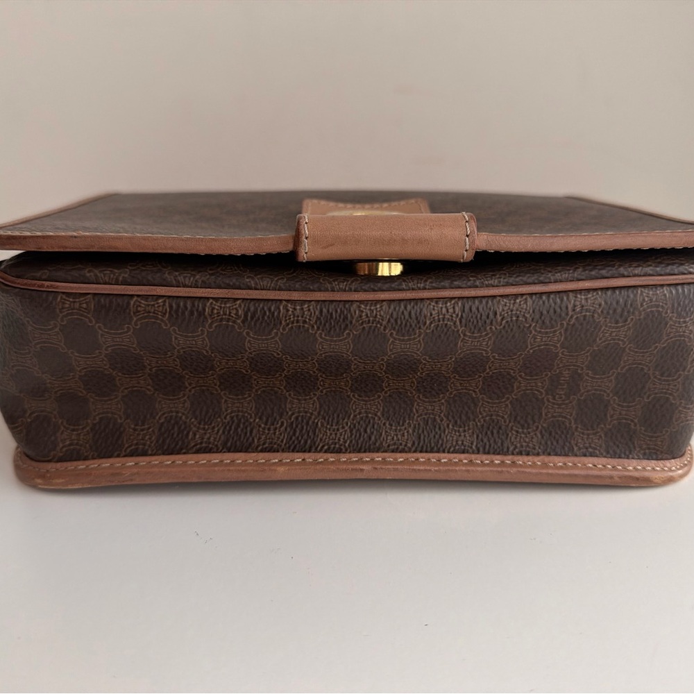 Authentic Celine Macadam M14 Flap Crossbody Bag - Picture 4 of 16